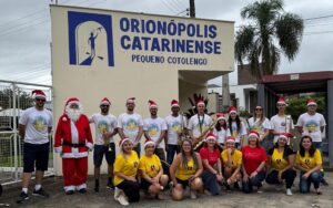 Banda da Lapa no Natal 2024 na Orionópolis Catarinense